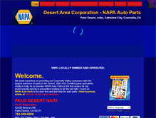 Tablet Screenshot of desertnapa.com